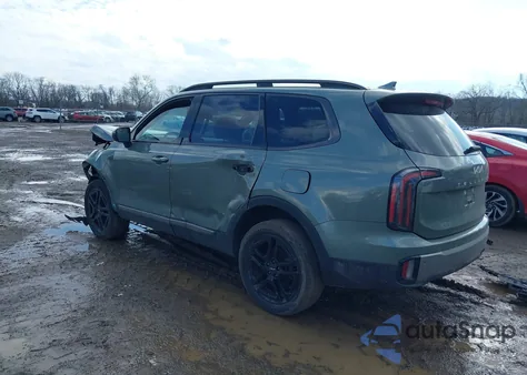 2023 Kia Telluride Ex X-Line из США, поврежденный, VIN 5XYP3DGC8PG338845